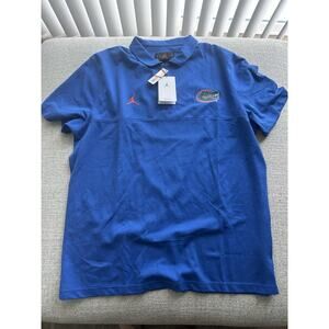 Jordan Gators Nike Football Polo Men's XL Dri-FIT NCAA